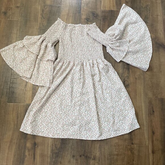 Shein Curve Off Shoulder Floral Ruffle Dress - Size XL - Picture 5 of 6